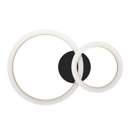 Eglo - LED Hämardatav laevalgusti LED/12W/230V 4000K must/kuldne