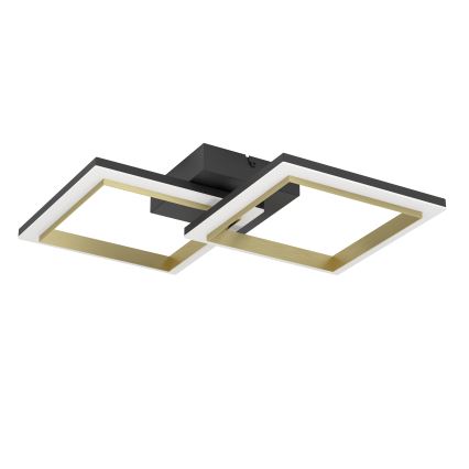 Eglo - LED Hämardatav laevalgusti LED/18,4W/230V 4000K must/kuldne