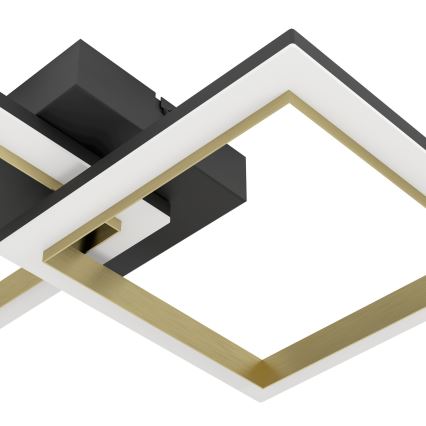 Eglo - LED Hämardatav laevalgusti LED/18,4W/230V 4000K must/kuldne
