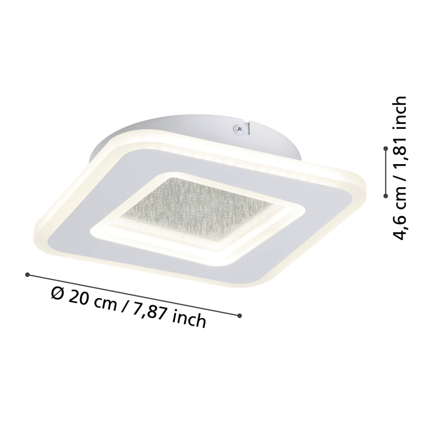 Eglo - LED Seinavalgusti LED/12W/230V 4000K valge