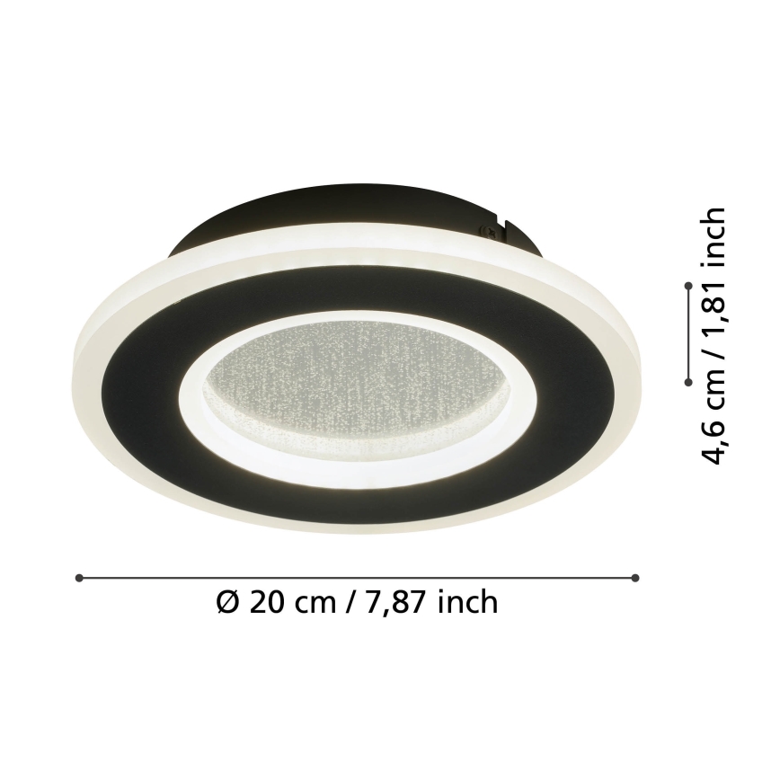 Eglo - LED Seinavalgusti LED/12W/230V 4000K must