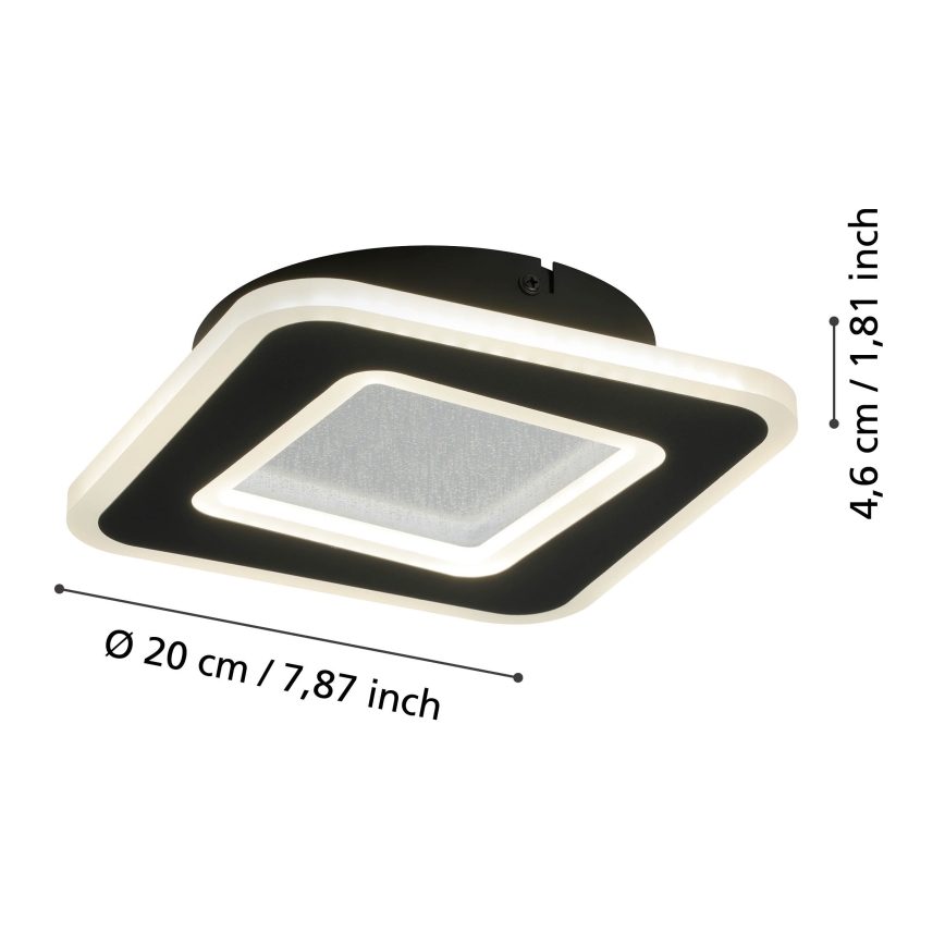 Eglo - LED Seinavalgusti LED/12W/230V 4000K must