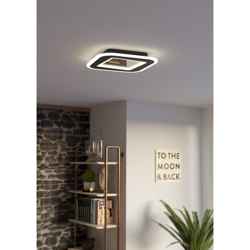 Eglo - LED Hämardatav laevalgusti LED/20W/230V 2700-6500K must + kaugjuhtimispult