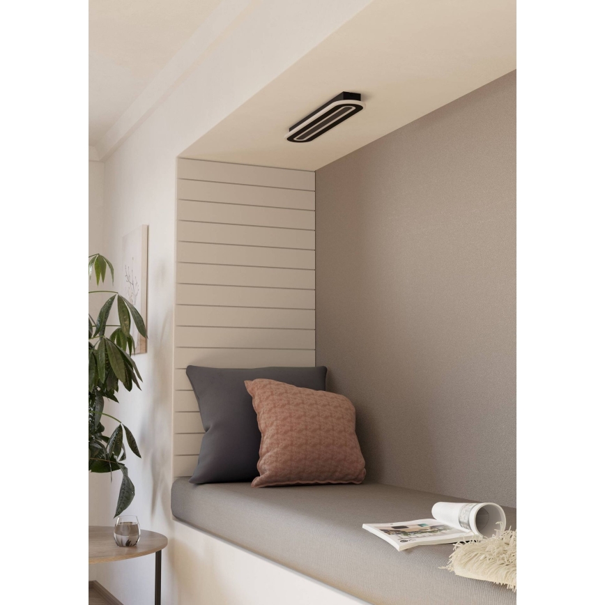 Eglo - LED Hämardatav laevalgusti LED/20W/230V 2700-6500K must + kaugjuhtimispult