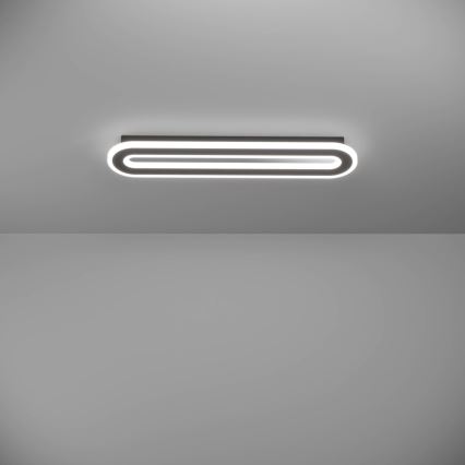 Eglo - LED Hämardatav laevalgusti LED/20W/230V 2700-6500K must + kaugjuhtimispult