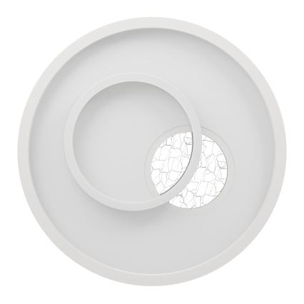 Eglo - LED laelamp LED/14W/230V + LED/8,5W läbimõõt 38 cm valge