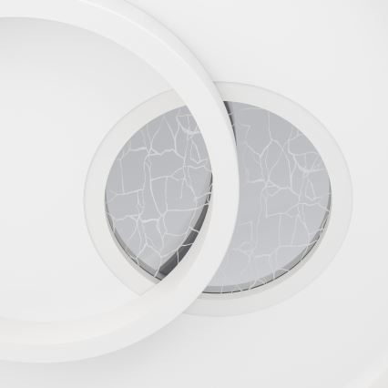 Eglo - LED laelamp LED/14W/230V + LED/8,5W läbimõõt 38 cm valge