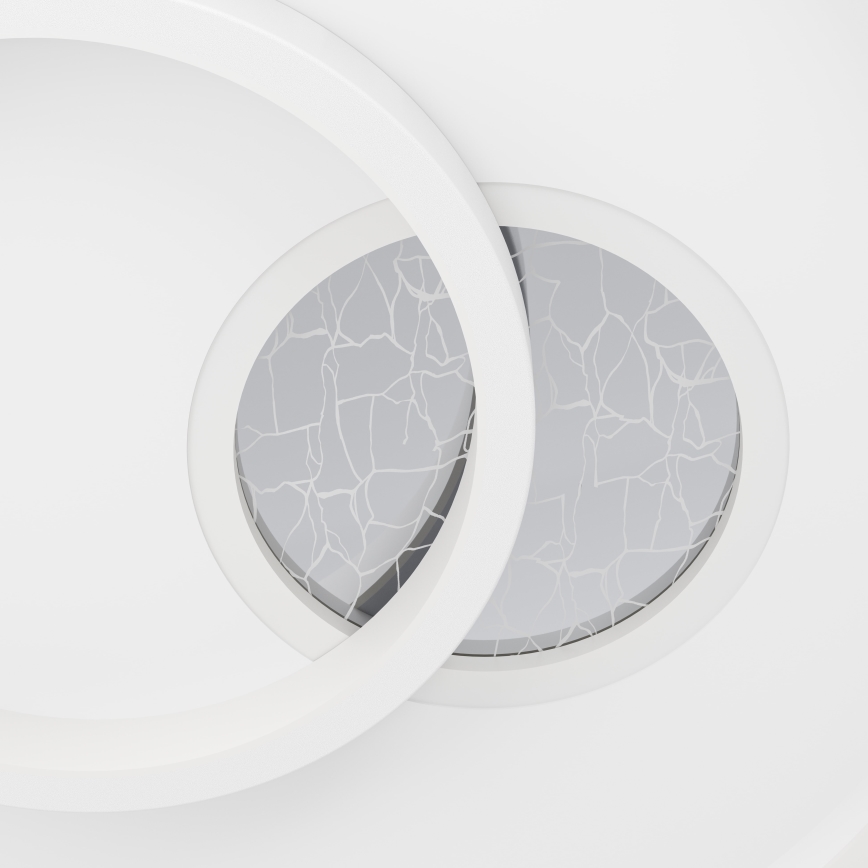 Eglo - LED laelamp LED/14W/230V + LED/8,5W läbimõõt 38 cm valge