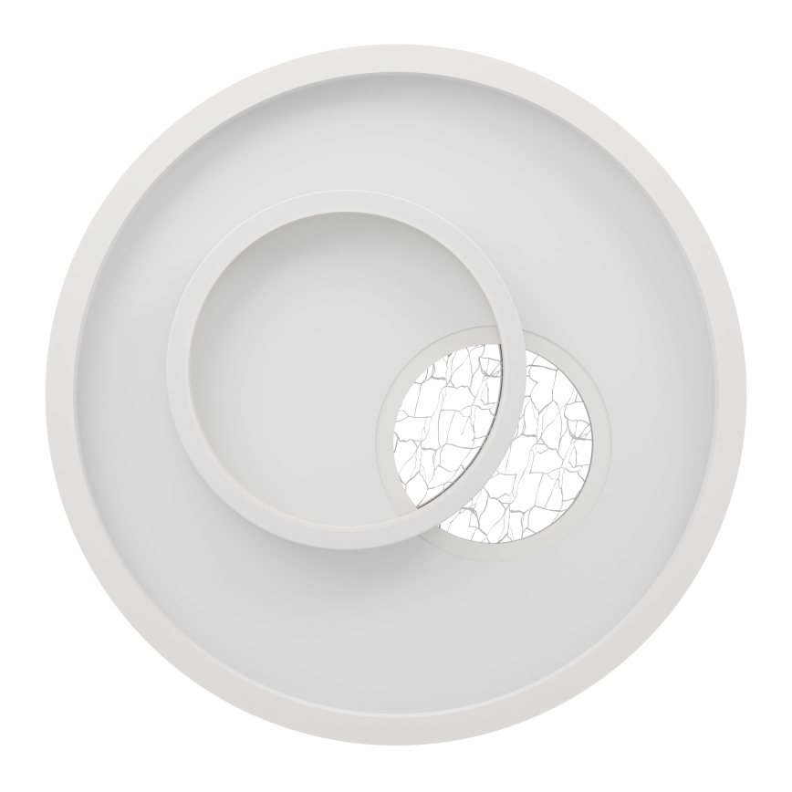 Eglo - LED Laevalgusti 1xLED/14W/230V + 1xLED/8,5W d. 38 cm valge