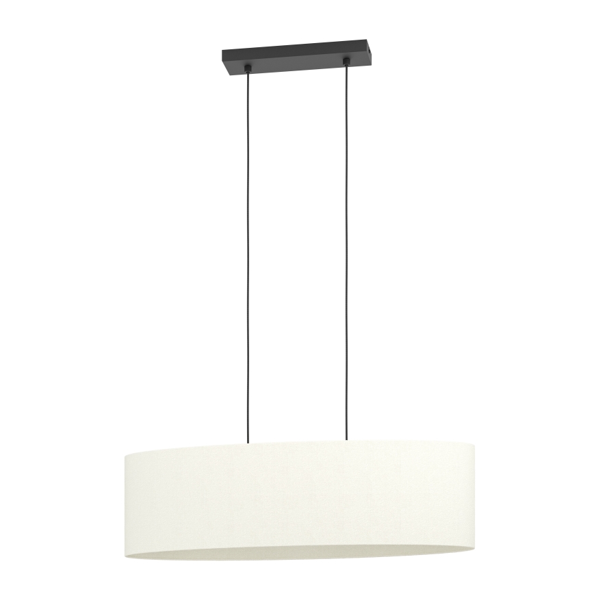 Eglo - Lühter 2xE27/60W/230V valge