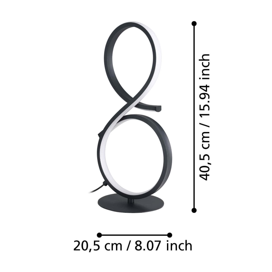 Eglo - LED Laualamp LED/11,4W/230V 3000K must