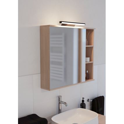 Eglo - LED RGBW Hämardatav vannituba peeglivalgustus LED/12W/230V 2700-6500K IP44 must