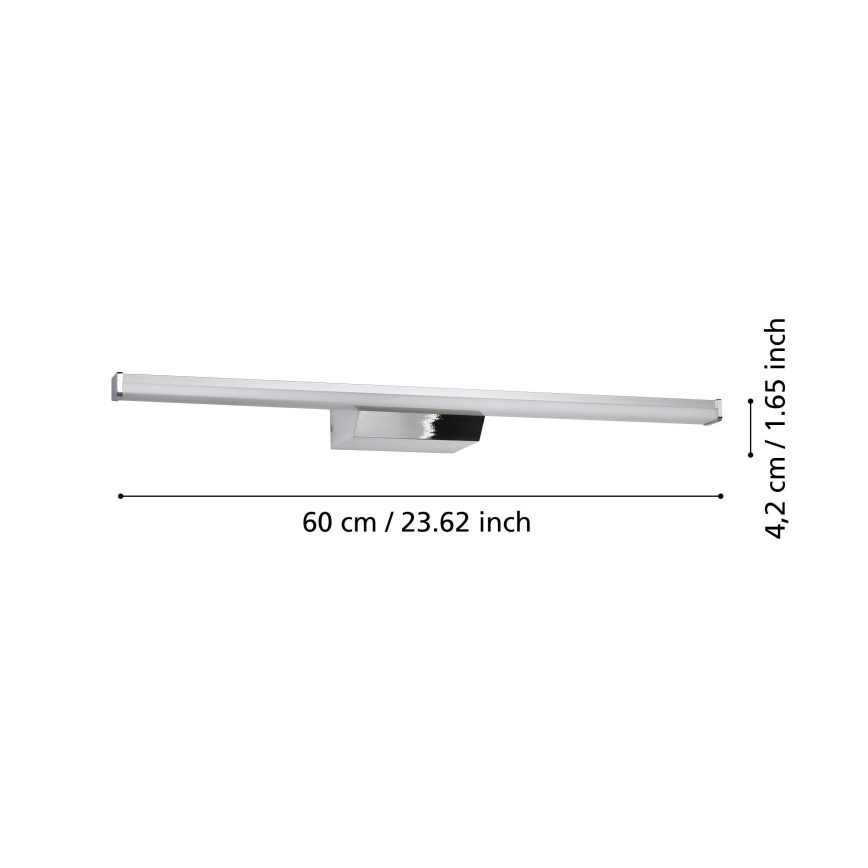Eglo - LED RGBW reguleeritav vannitoapeegli valgustus LED/12W/230V 2700-6500K IP44 mattkroom