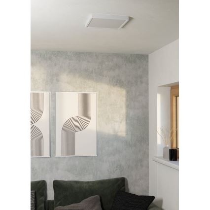 Eglo - LED laelamp LED/13W/230V 2700/4000/6500K 29x29 cm valge