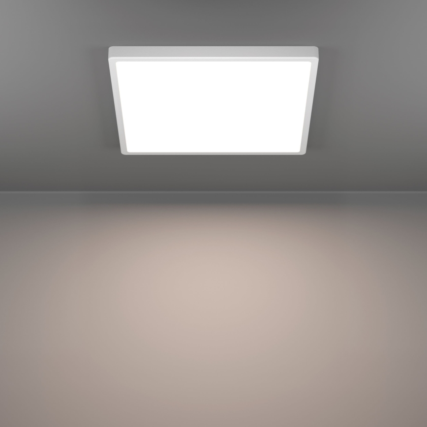 Eglo - LED laelamp LED/17,5W/230V 2700/4000/6500K 39x39 cm valge