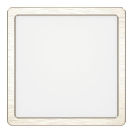 Eglo - LED-laelamp LED/10,5W/230V 2700/4000/6500K 22x22 cm matitud kroom