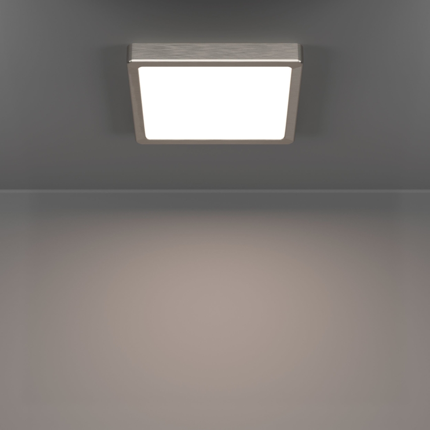 Eglo - LED-laelamp LED/10,5W/230V 2700/4000/6500K 22x22 cm matitud kroom