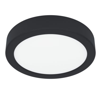 Eglo - LED-vannitoa laelamp LED/7,5W/230V 2700/4000/6500K läbimõõt 16,6 cm IP44 must