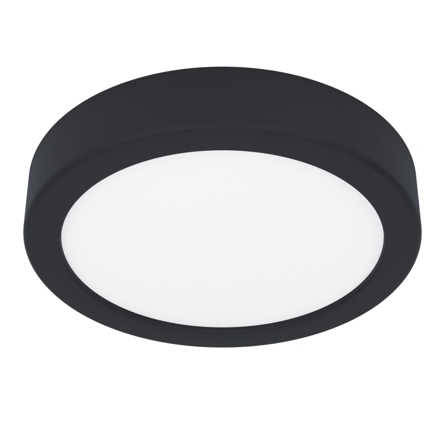 Eglo - LED-vannitoa laelamp LED/7,5W/230V 2700/4000/6500K läbimõõt 16,6 cm IP44 must