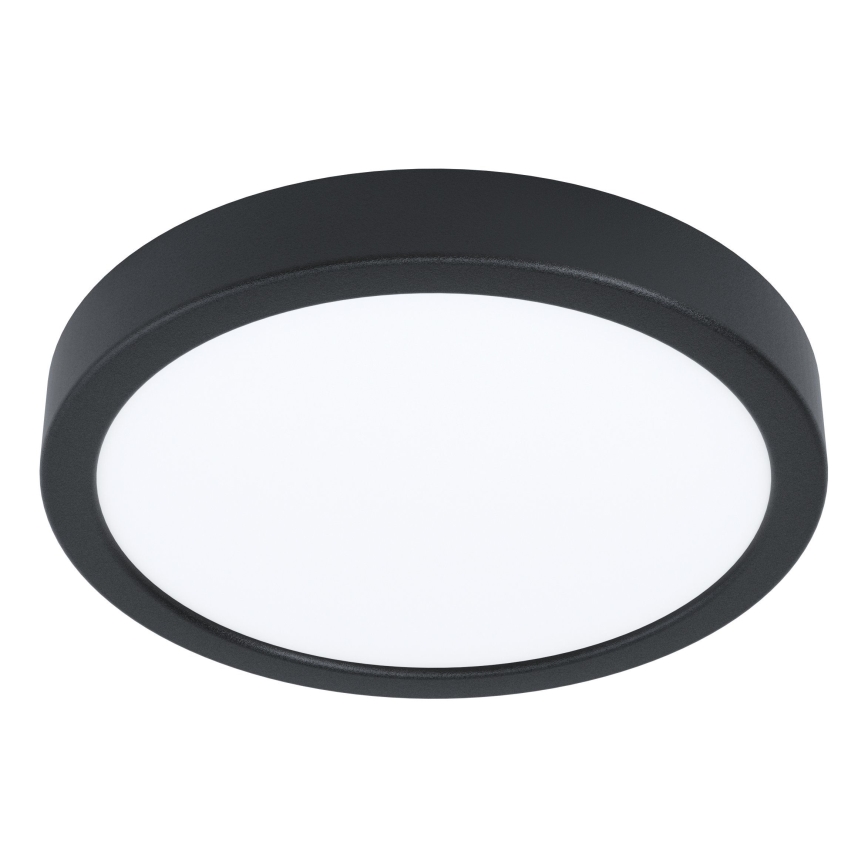 Eglo - LED vannitoa laevalgusti LED/11,5W/230V 2700/4000/6500K läbimõõt 21,1 cm IP44 must