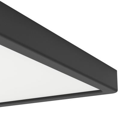 Eglo - LED vannitoa laelamp LED/13W/230V 2700/4000/6500K 29x29 cm IP44 must