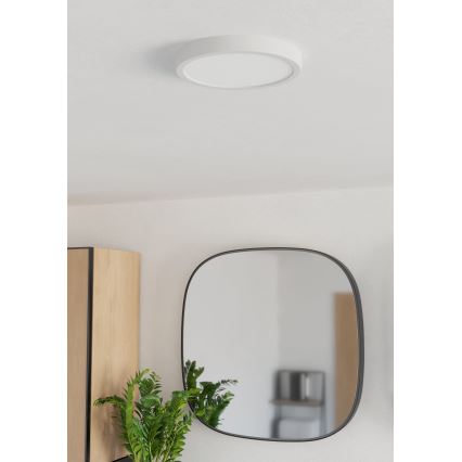 Eglo - LED vannitoa laelamp LED/11,5W/230V 2700/4000/6500K läbimõõt 21,1 cm IP44 valge