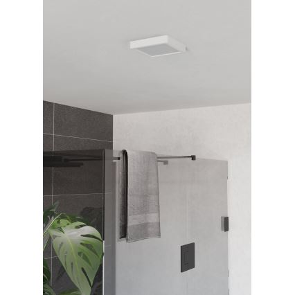 Eglo - vannitoa LED-laelamp LED/7W/230V 2700/4000/6500K 15x15 cm IP44 valge