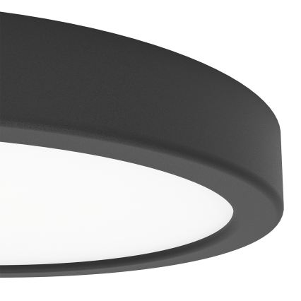 Eglo - LED RGBW hämardatav vannitoa laelamp LED/11,2W/230V 2700-6500K läbimõõt 21,1cm IP44 must