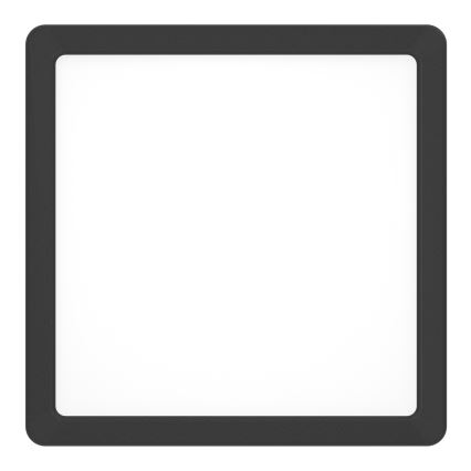 Eglo - LED RGBW hämardatav vannitoa laelamp LED/10,5W/230V 2700-6500K 22x22 cm IP44 must