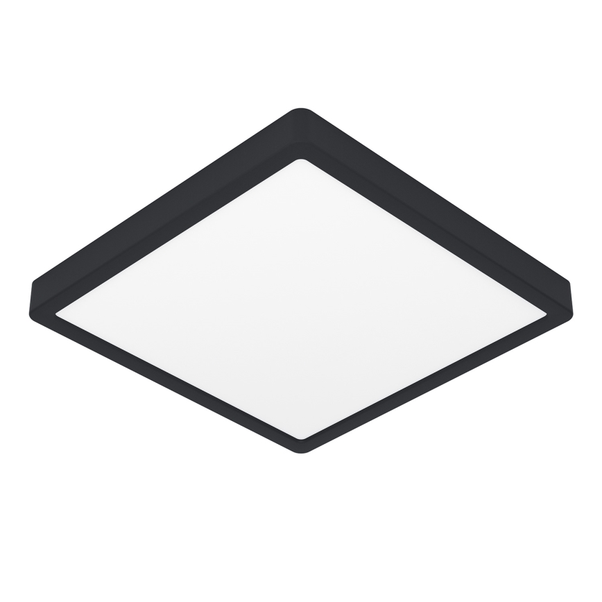 Eglo - LED RGBW hämardatav vannitoa laelamp LED/13,5W/230V 2700-6500K 29,5x29,5 cm IP44 must