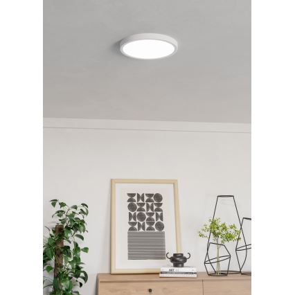 Eglo - hämardatav LED RGBW vannitoa laelamp LED/14,3W/230V 2700-6500K läbimõõt 27,8 cm IP44 valge