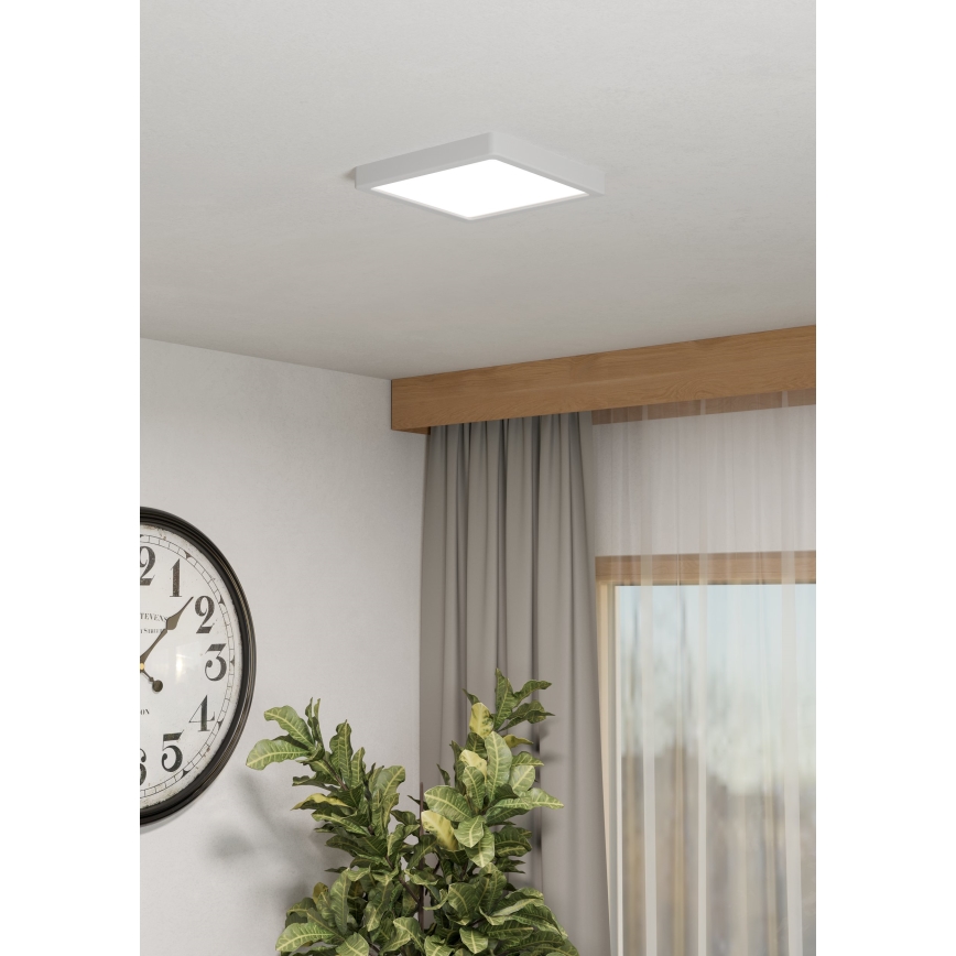Eglo - LED RGBW hämardatav vannitoa laelamp LED/10,5W/230V 2700-6500K 22x22 cm IP44 valge