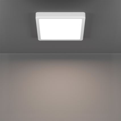 Eglo - LED RGBW hämardatav vannitoa laelamp LED/10,5W/230V 2700-6500K 22x22 cm IP44 valge