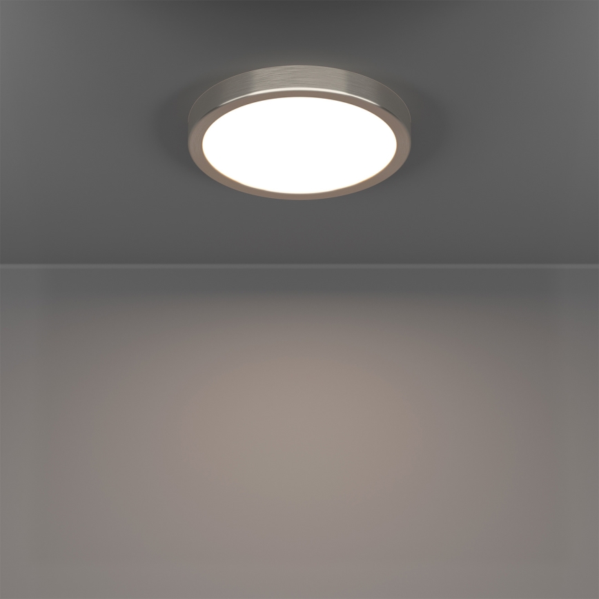Eglo - RGBW-LED hämardatav vannitoa laevalgusti, LED 11,2 W, 230 V, 2700–6500 K, läbimõõt 21,1 cm, IP44, mattkroom