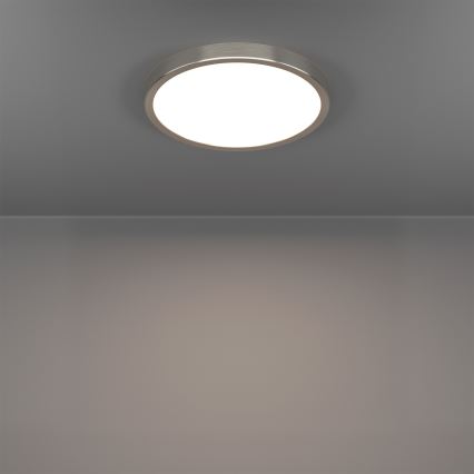 Eglo - LED RGBW Hämardatav vannitoa laelamp LED/14,3W/230V 2700-6500K Ø 27,8 cm IP44 mattkroom