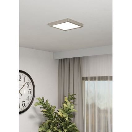 Eglo - LED RGBW hämardatav vannitoa laelamp LED/10,5W/230V 2700-6500K 22x22 cm IP44 mattkroom