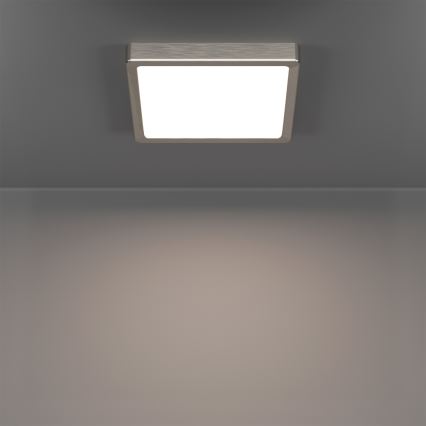 Eglo - LED RGBW hämardatav vannitoa laelamp LED/10,5W/230V 2700-6500K 22x22 cm IP44 mattkroom