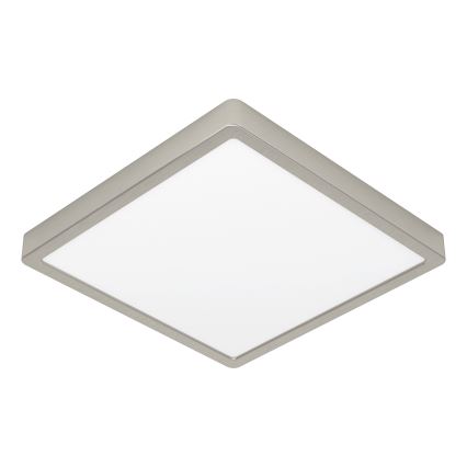 Eglo - LED RGBW Hämardatav vannitoa laevalgusti LED/13,5W/230V 2700-6500K 29,5x29,5 cm IP44 matt kroom