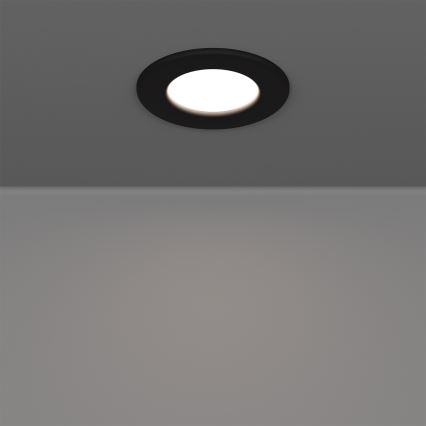 Eglo - KOMPLEKT 3x LED lae sisse paigaldatav valgusti LED/3,7W/230V 2700/4000/6500K Ø 8,8 cm must