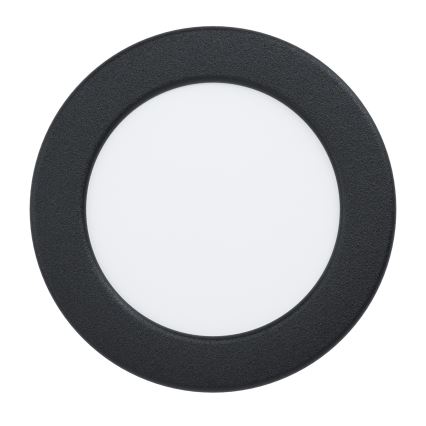 Eglo - LED süvistatav laevalgusti LED/6,3W/230V 2700/4000/6500K Ø 11,9 cm must