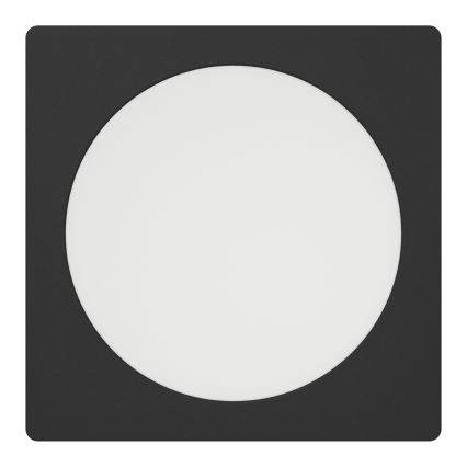 Eglo - LED süvistatav laevalgusti LED/10,5W/230V 2700/4000/6500K 16,6x16,6 cm must