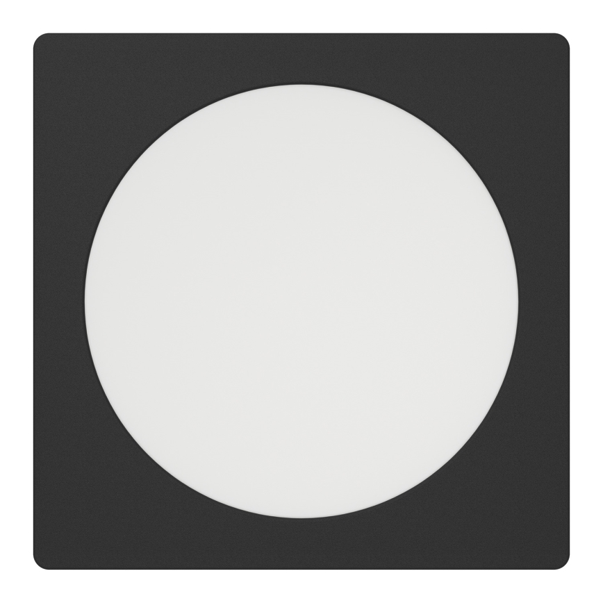 Eglo - LED süvistatav laevalgusti LED/10,5W/230V 2700/4000/6500K 16,6x16,6 cm must