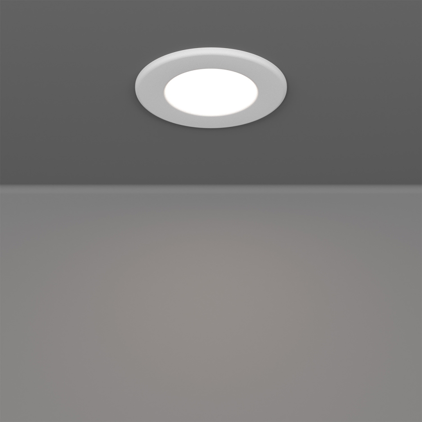 Eglo - komplekt 3× LED-sisseehitatud laevalgustit, LED/3,7W/230V, 2700/4000/6500K, läbimõõt 8,8 cm, valge