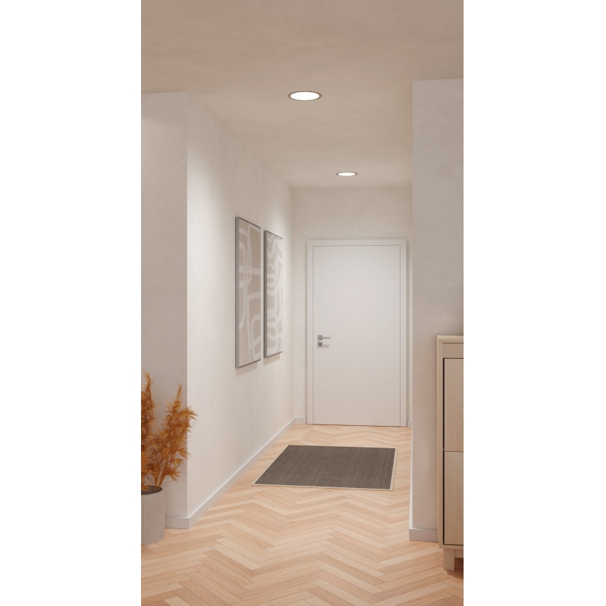 Eglo - LED süvistatud laevalgusti LED/18,5W/230V 2700/4000/6500K läb. 21,6 cm mattkroom