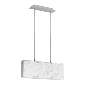 EGLO 90142 - Lühter INDO 1 3xG9/9W valge