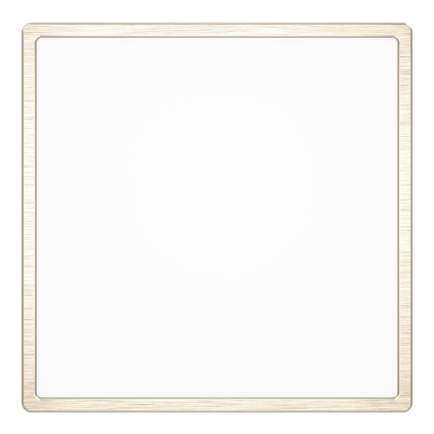 Eglo - LED RGBW hämardatav vannitoa laelamp LED/17,8W/230V 2700-6500K 39x39 cm IP44 mati kroom