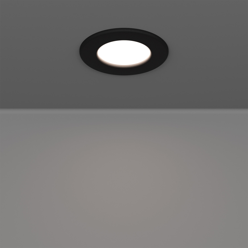 Eglo - Komplekt 3x LED RGBW hämardatavad vannitoa süvistatavad laevalgustid LED/2,8W/230V 2700-6500K läbimõõt 8,8 cm IP44 must