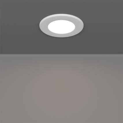 Eglo - komplekt 3× LED RGBW, hämardatavad vannitoa süvistatavad laevalgustid, LED 2,8W, 230V, 2700–6500K, läbimõõt 8,8 cm, IP44, valge