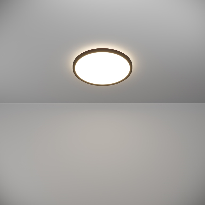 Eglo - LED Laevalgusti vannituppa LED/13,9W/230V 2700/4000/6500K d. 30 cm IP44 must