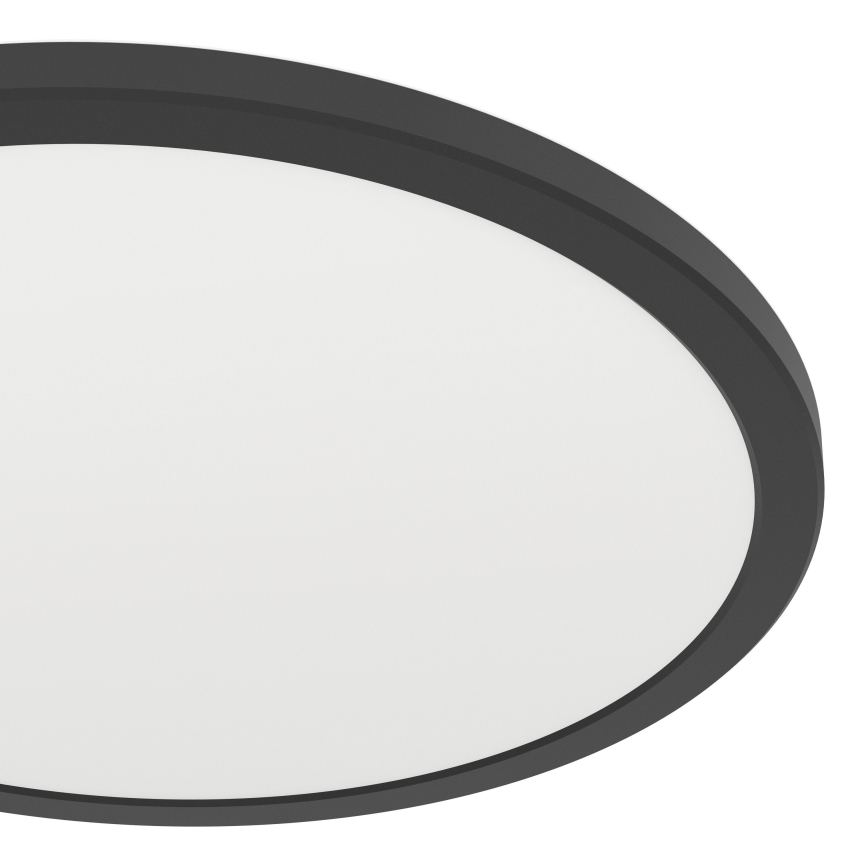 Eglo - LED Laevalgusti vannituppa LED/18,5W/230V 2700K/4000K/6500K d. 38,9 cm IP44 must
